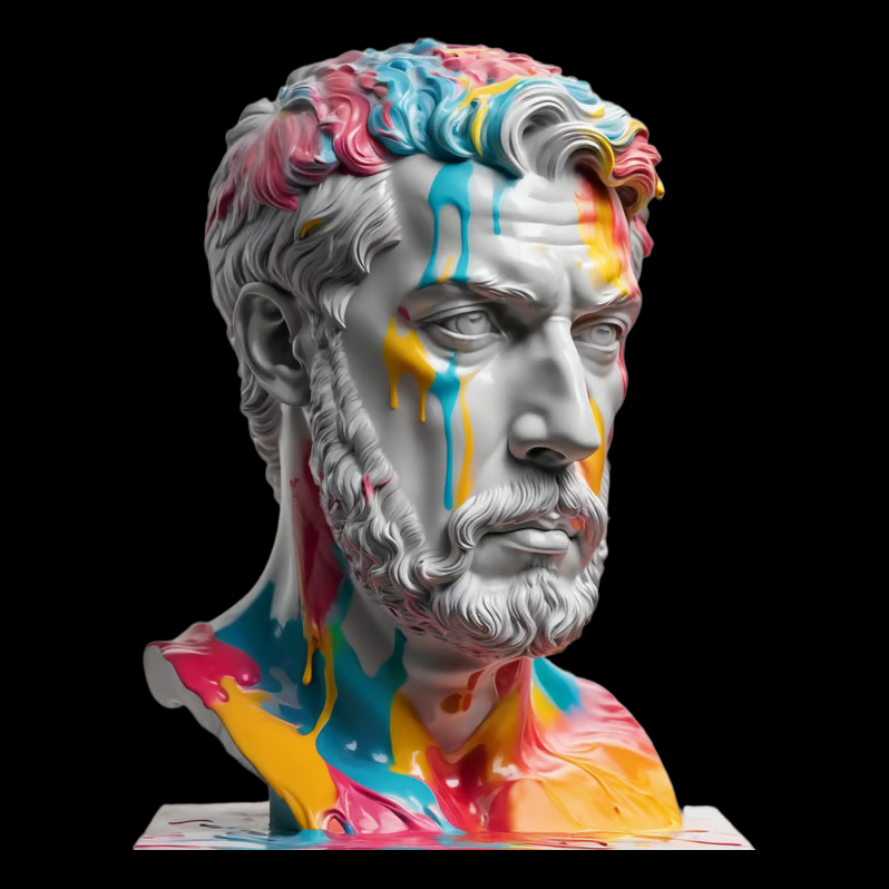 AI-created 3D sculpt model example