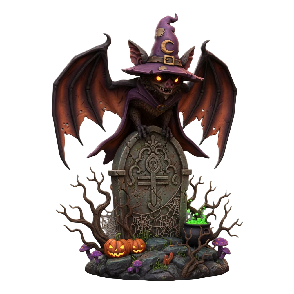 AI-created 3D fantasy model example